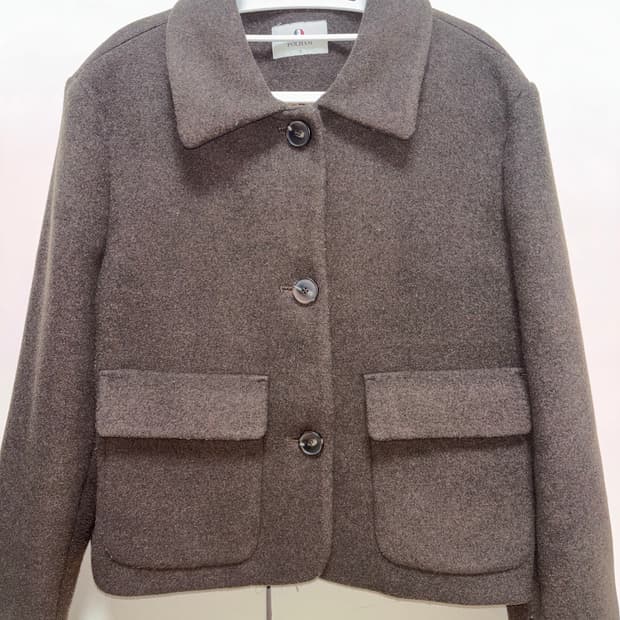 폴햄 울 자켓 브라운 S