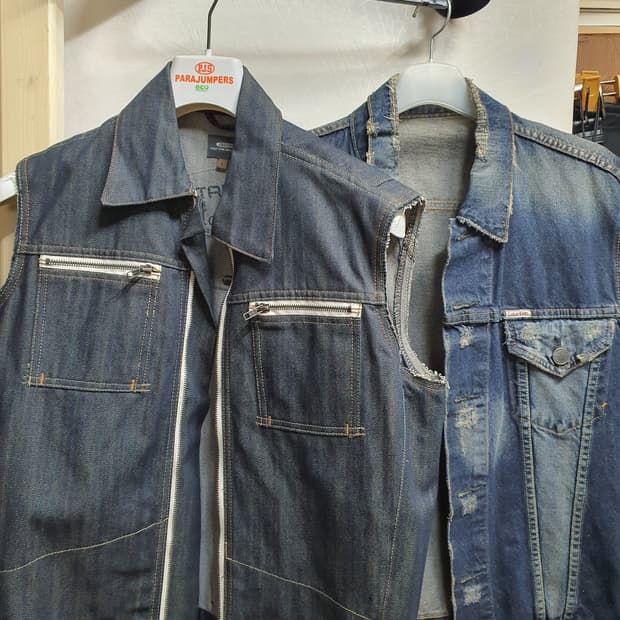 지스타로우/캘빈 베스트 조끼 일괄