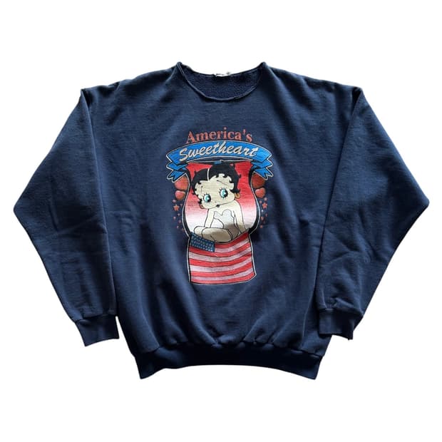 90s 베티붑 스웻셔츠