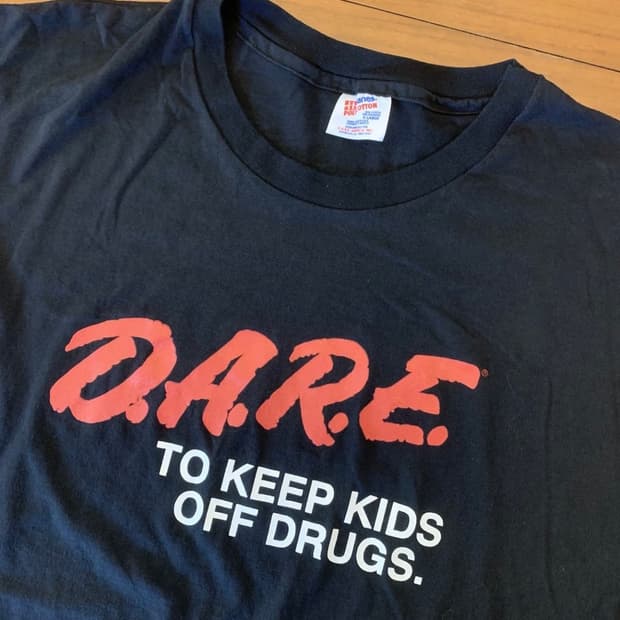 XL) 90s Vintage DARE 반팔 티셔츠