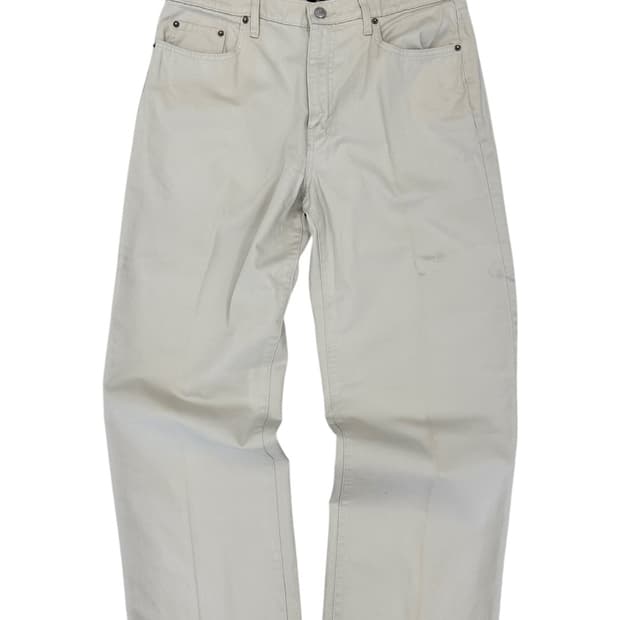 폴로 코튼팬츠 아이보리 (34) 