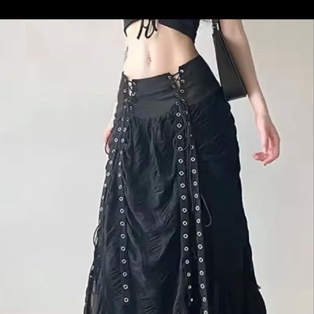 펑크 롱스커트