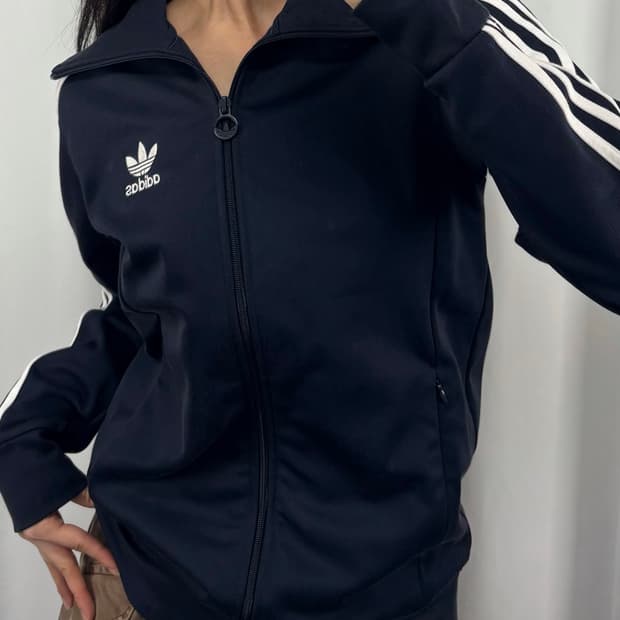 아디다스 네이비 유로파 트랙탑 져지