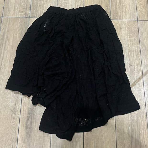 Comme des Garcons 꼼데가르송 비대칭 레이어드 팬츠