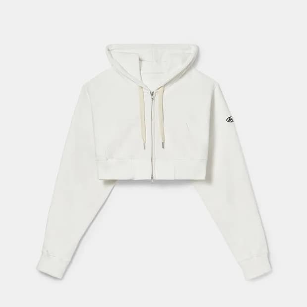 에스이오(s/e/o) CROPPED HOOD ZIP UP