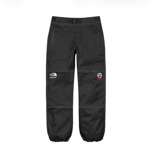 슈프림 x 노스페이스 서밋 시리즈 테이프 심 마운틴 팬츠 블랙 