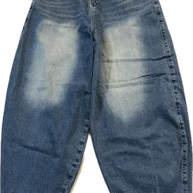 나름 프런트 워싱데님