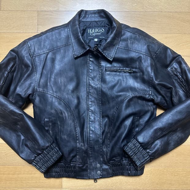 일리고 가죽자켓