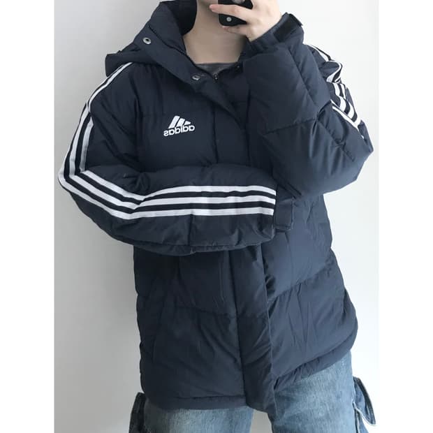아디다스 패딩 점퍼 L