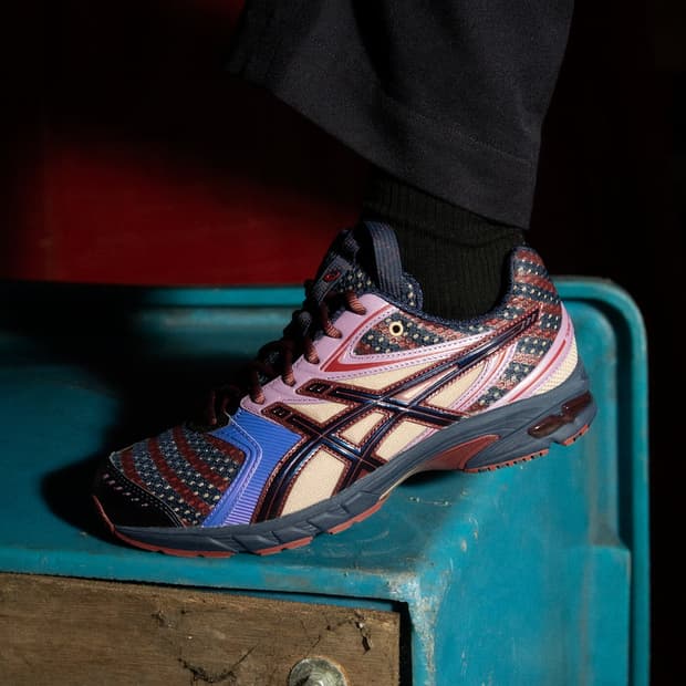 아식스 키코 큐레이션 USB-9 젤-DS 트레이너 14 미드나잇 퍼플