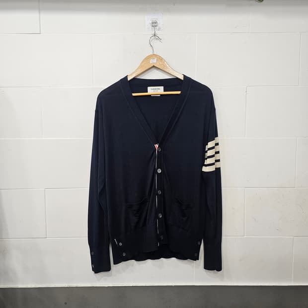 톰브라운 메리노 울 가디건