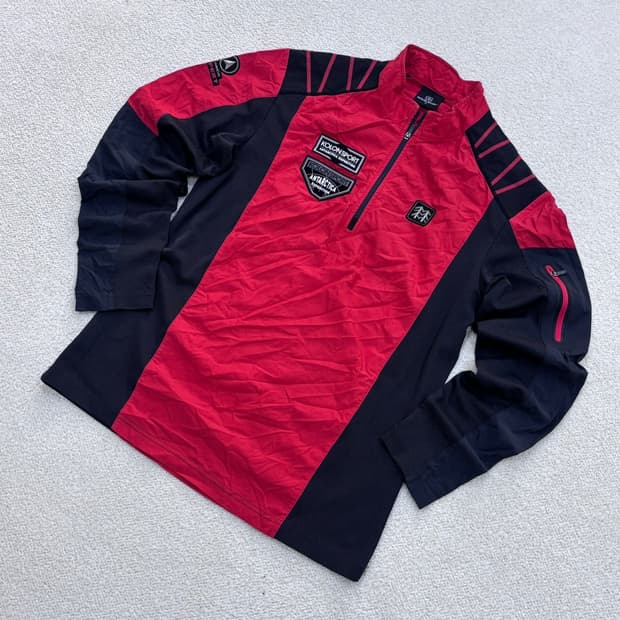 95 코오롱스포츠 하프 집업 긴팔 티셔츠 0403E