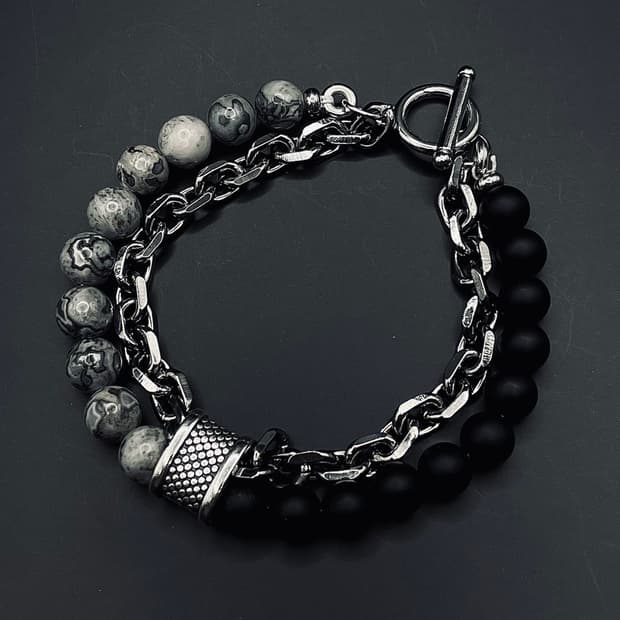 pcr053 Non budda stone bracelet