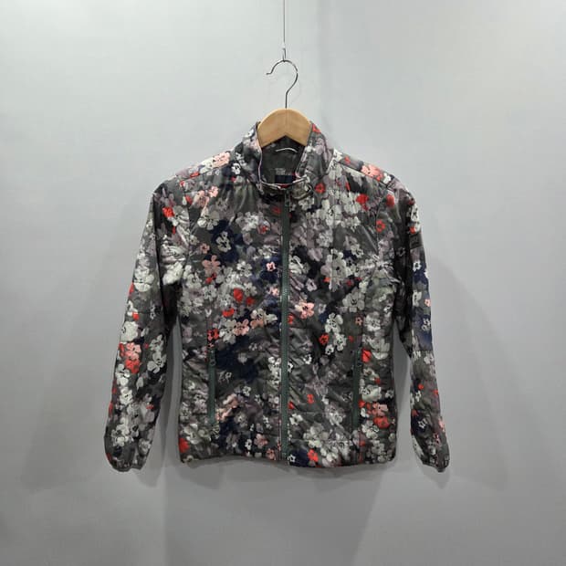 갭 키즈 플라워 패턴 퀼팅 자켓 L/10