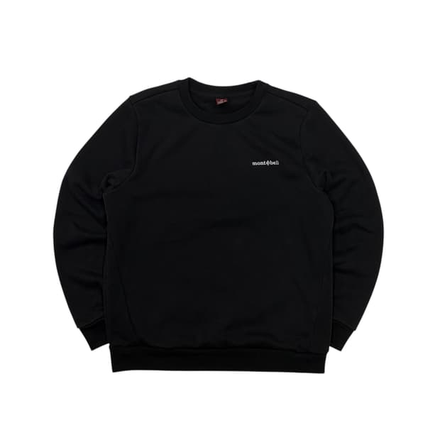 Montbell 몽벨 블랙 오버핏 맨투맨 XL