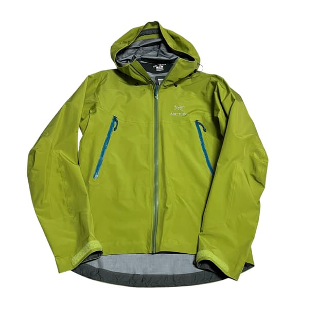 아크테릭스 베타 LT 고어텍스 프로 바람막이 네온 그린