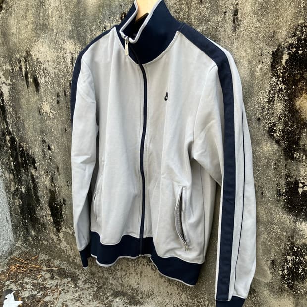 Nike 투톤 트랙 집업 자켓 M