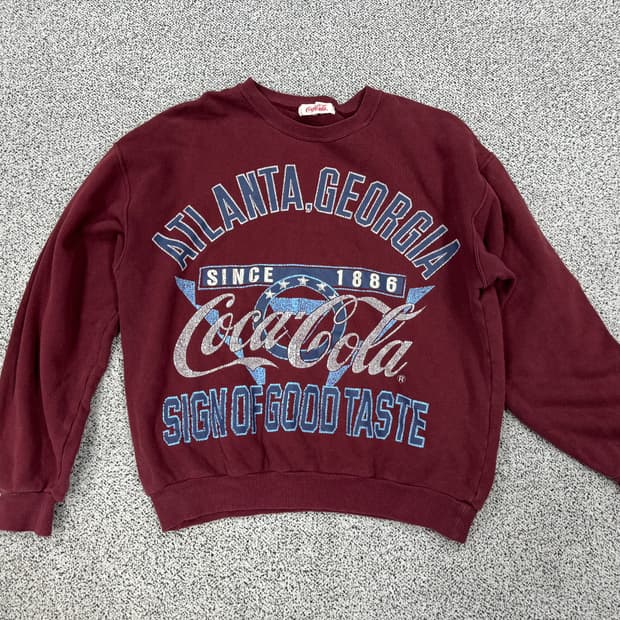 빈티지 코카콜라 90s 스웻셔츠