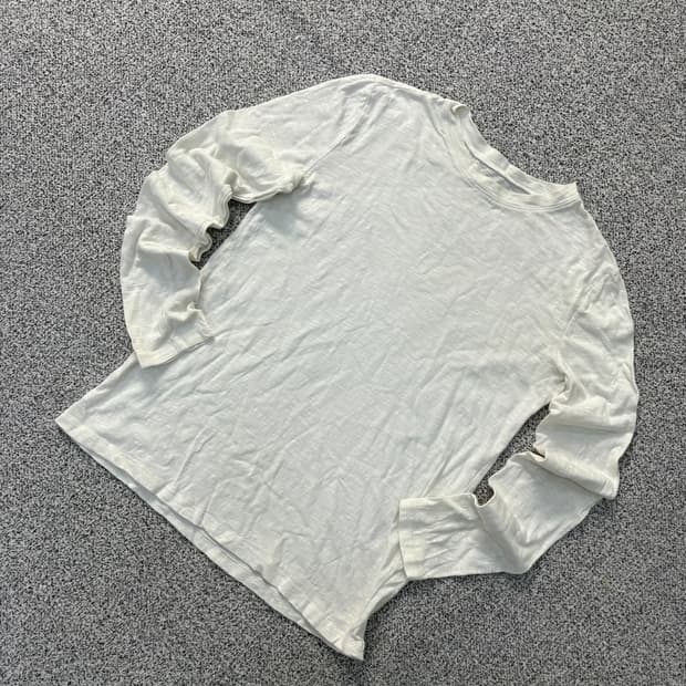 S 지오다노 여성 긴팔 티셔츠 기본티 0330J