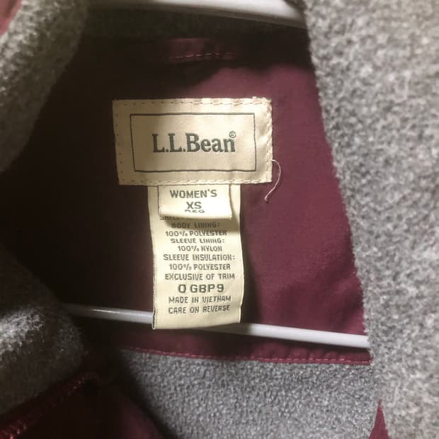 LLbean 웜업 플리스 자켓