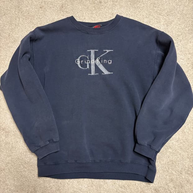 90s grind king trucks 스웻 (ck 패러디)