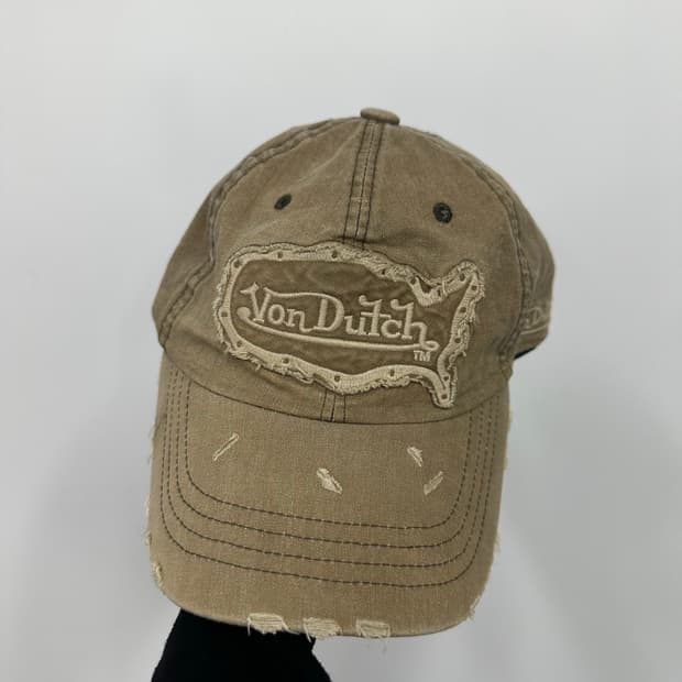 본더치 베이지 볼캡 
