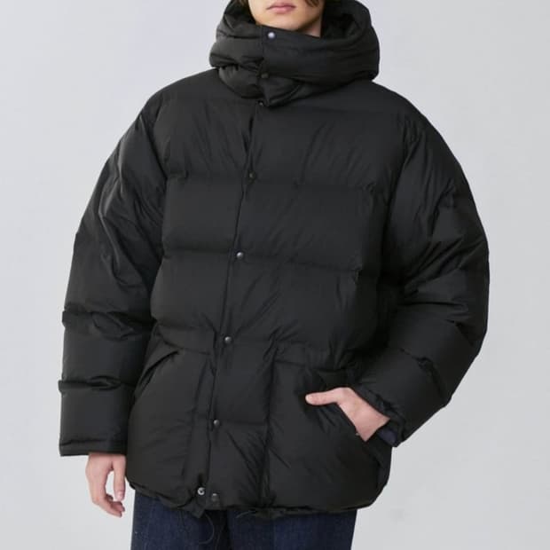 42) 캡틴선샤인x골드윈x바토너 익스페디션 다운 자켓 블랙