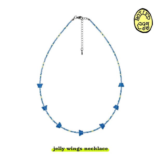 jelly wings necklace
