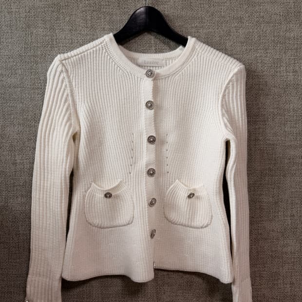 새상품) 고퀄 트위드 가디건