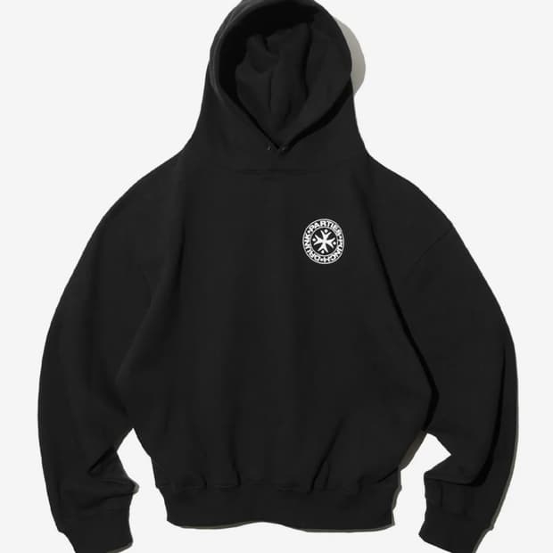 펀치드렁크파티즈 로고 후드 0사이즈