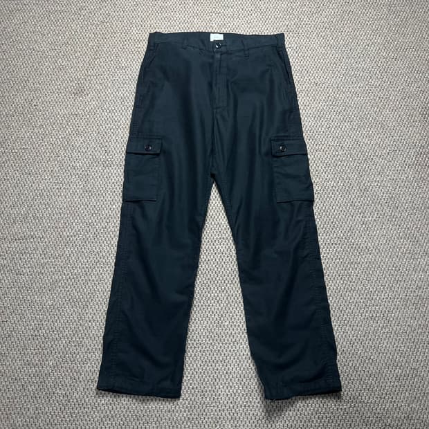 더블탭스 정글스탁 카고 팬츠 블랙 2