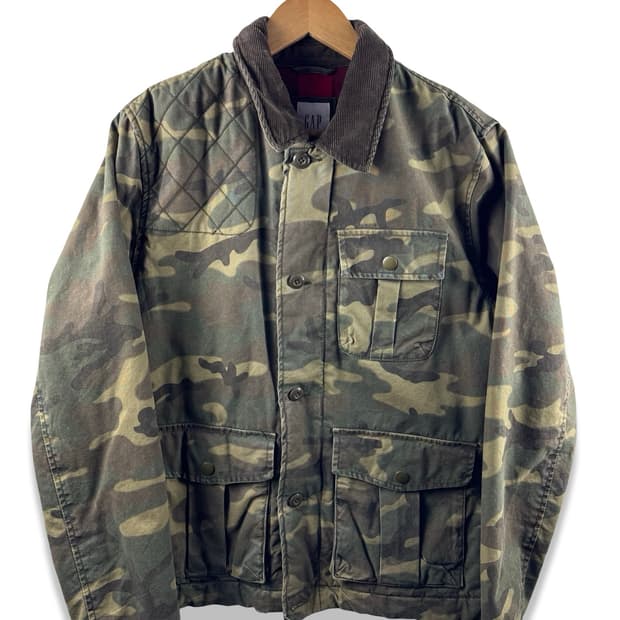 갭 카모플라주 밀리터리 자켓1940