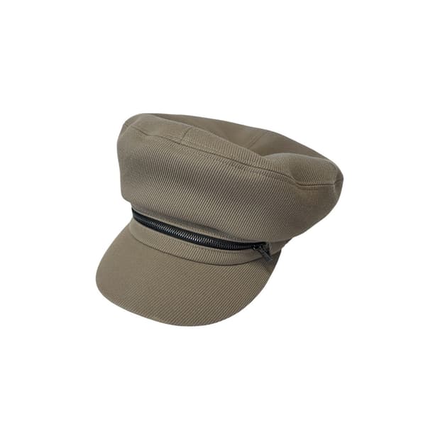 Zippered Beret