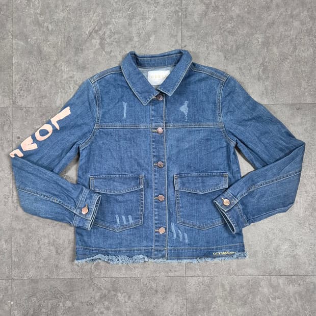 GUESS 데님자켓 