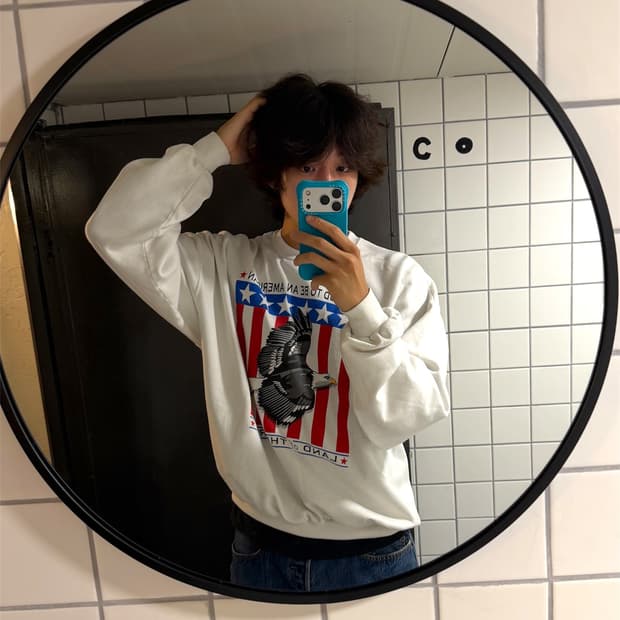 Usa 90년대 Jerzees eagle Sweat Shrit XL