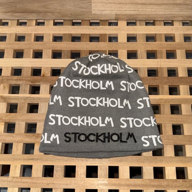 스톡홀름 타이포그래피 비니