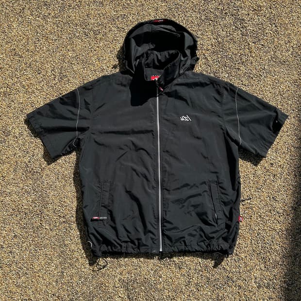 마자 플라바 반팔 후드 바람막이 자켓