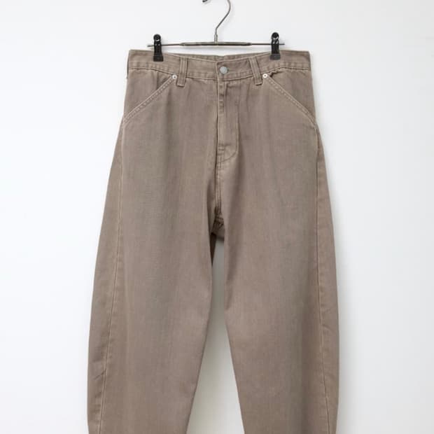 해칭룸 커브진 워시드베이지