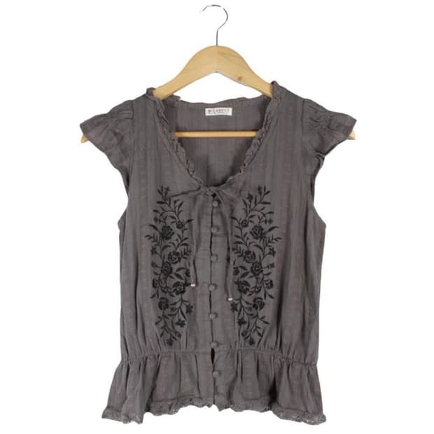 Axes femme 엑시즈팜 모리 블라우스 일본 빈티지