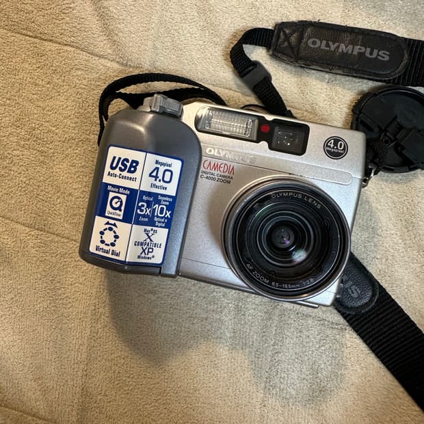 *프리지아 디카* 올림푸스 카메디아 c4000 디지털카메라 디카 