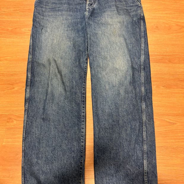 포터리 원워시 데님 미드 인디고 5사이즈