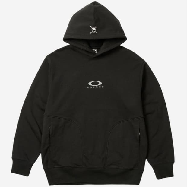 (L) 팔라스 x 오클리 후드 블랙 - 23SS