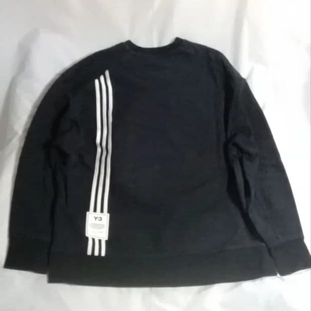  Y-3 STP 테리 크루 맨투맨