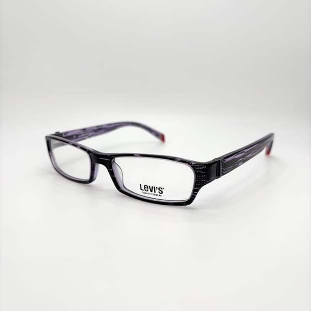 LEVI'S 리바이스 퍼플 클리어 뿔테