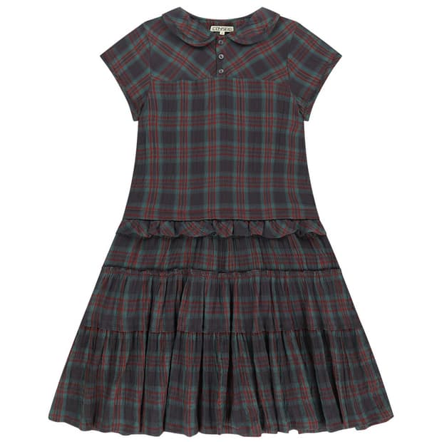 코이세이오 26ss 원피스 RAW EDGE CHECK ONE PIECE