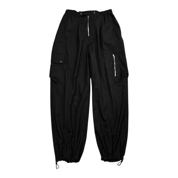 (바배) 노이어 조거 와이드 트랙 팬츠 