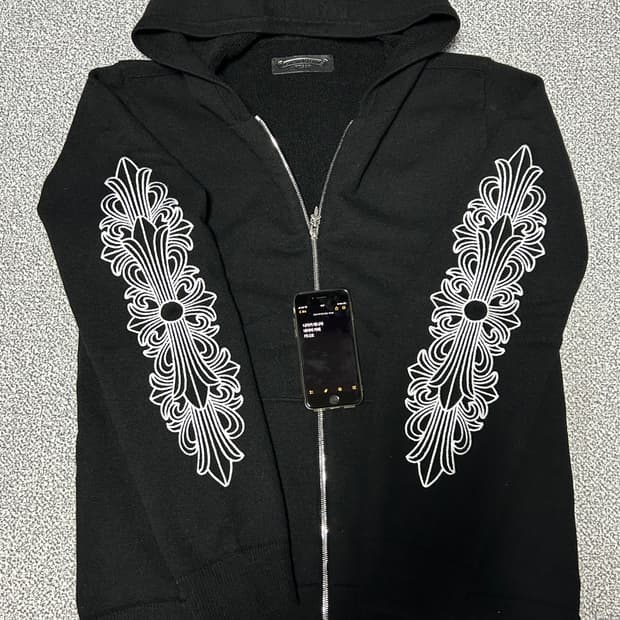 크롬하츠 캐시미어 집업 L사이즈