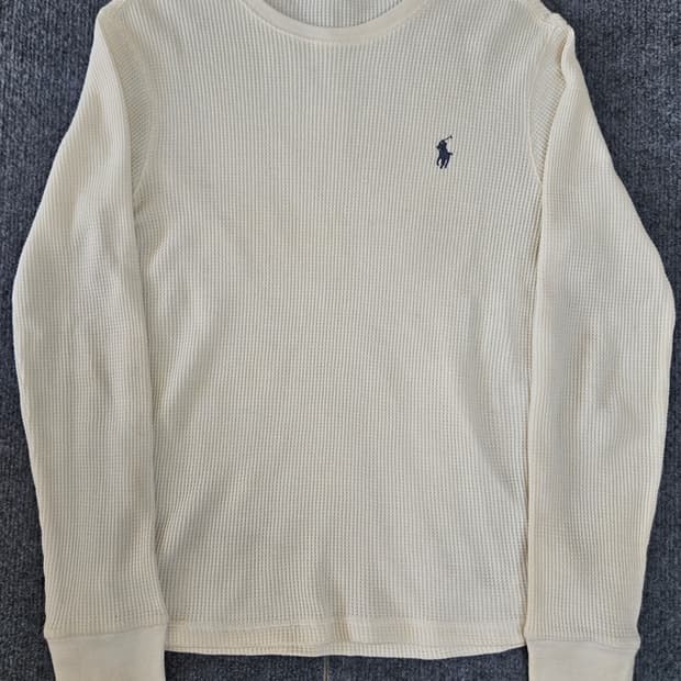 폴로 랄프로렌 화이트 와플셔츠 M 급처