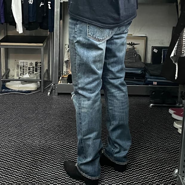 Levis 511 Destroyed Denim