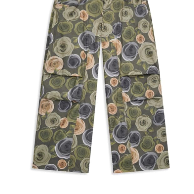 오픈Yy rose parachute pants , 2size 